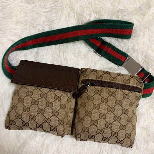 Gucci canvas sherry line - gucci,