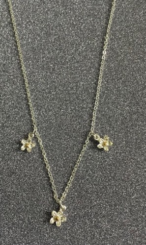 Fat face flower - face, necklace