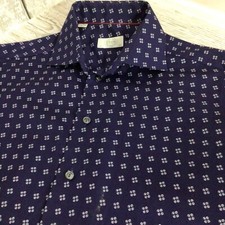 ETON Men's Shirt 15.5 Fits as