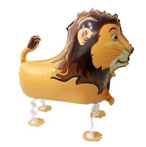 Lion walking balloon - lion,