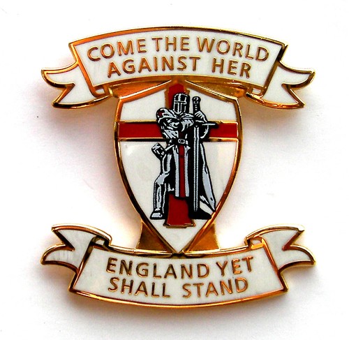 England lapel badge come the - lapel,