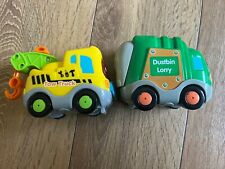 Vtech Tow Truck And Dustbin Lorry