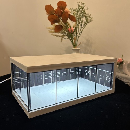 Diorama car garage model - diorama,