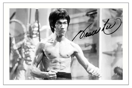 Bruce lee signed autograph - bruce,