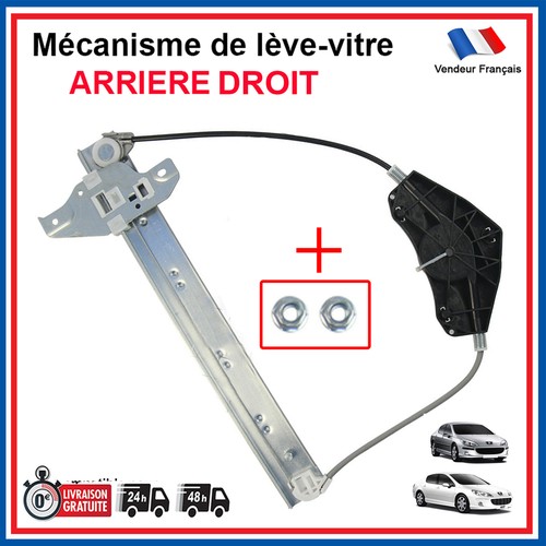 Rear right window - window, lifter