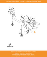 YAMAHA Lever 1, 3YX-83912-11