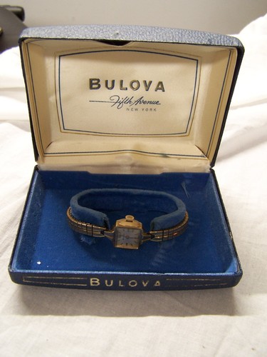 Vintage 1950 bulova ladies - vintage,