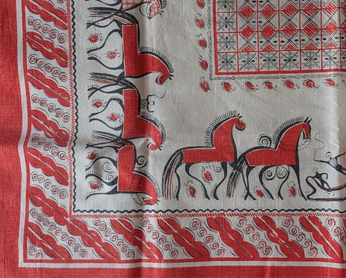 Vintage printed swedish - vintage,