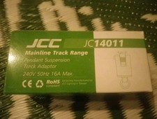 JCC JC14011 Mainline Track Range Pendant Adapter 16A White New Sealed