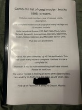 Corgi Modern Truck Heavy