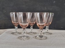 Pink coloured port or - 5, x