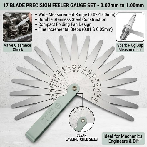 Stainless steel feeler - stainless,