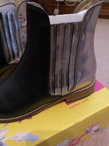 Ladies joules leather chelsea - leather,