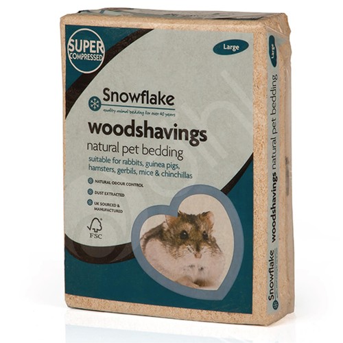 Snowflake pet woodshavings - snowflake,