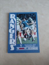RANGERS V MEADOWBANK THISLE (