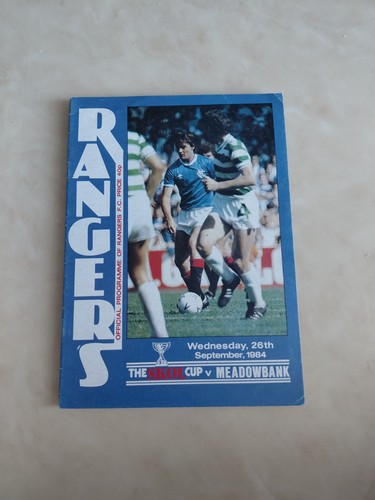 Rangers meadowbank thisle - meadowbank, (