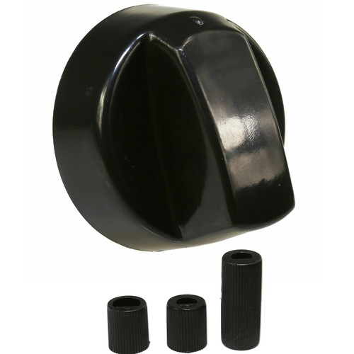 Black oven hob - oven, knob