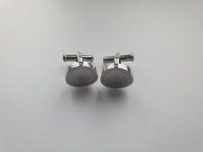 Montblanc Iconic 17mm Stainless Steel Round Star Cufflinks
