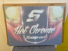 SNAP ON TOOLS Tool Box Plates/Decals KRL751 Hot Chrome Hot Rod Genuine Graphics