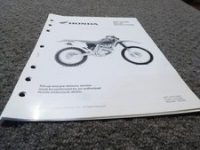 2004 Honda XR250R Motorcycle
