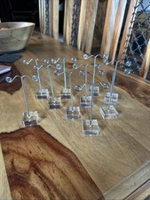FANCY T BAR ACRYLIC DROP EARRING STUD JEWELLERY DISPLAY STAND