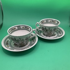 Wood & Sons Vintage Dorset Pattern 2x Cups and saucers