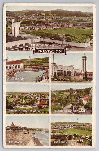 Prestatyn holiday camp bathing - holiday,