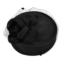 Royal Pillbox Hat Mesh Veil