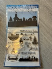 Winter wonderland embossing - winter,