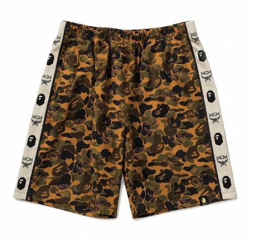 Bape mcm camo shorts - x,