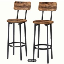 Bar Stool Chair Set of 2 Home