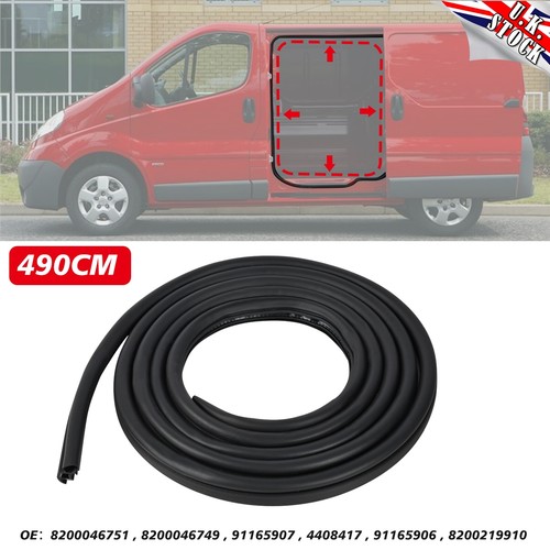 Side sliding door weatherstrip - side,