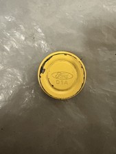 Genuine Original Ford Escort CVH Engine Oil Lid - D1A Yellow