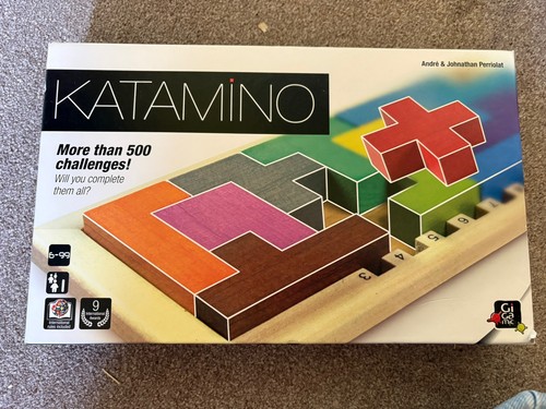 Katamino wooden puzzle game - wooden,
