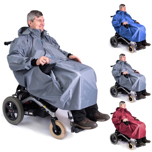 Electric wheelchair rain - wheelchair, cover