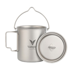Titanium 750ml camping pot