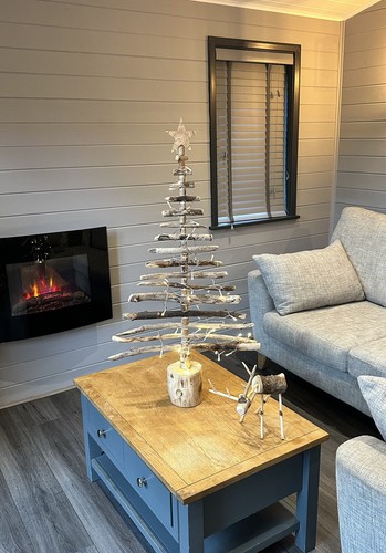 Metre tall driftwood xmas - driftwood,