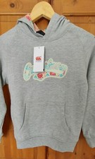 Canterbury Girls Uglies Faisley Hoodie Classic Marle Age 10 Yrs
