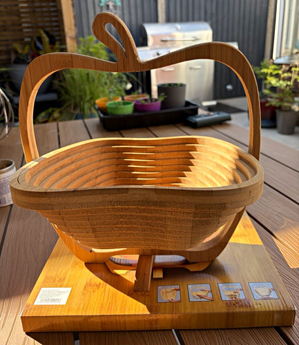Collapsible serving bowl - collapsible,