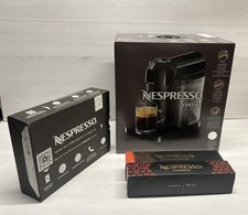 Nespresso Vertuo Coffee Machine | Black | Includes 32  Coffee Pods | New