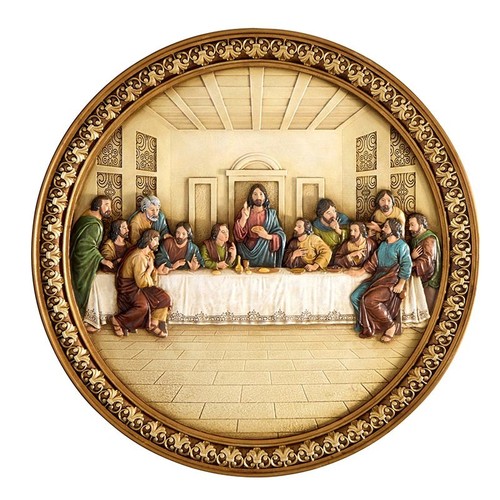 Last supper wall - last,