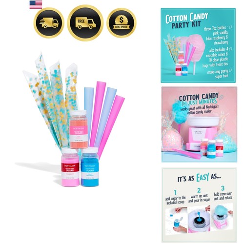 Cotton candy kit flossing - kit,
