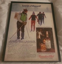 Canadian Club Whiskey Winter