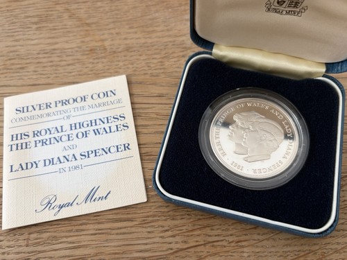 Royal mint 1981 silver proof - royal,