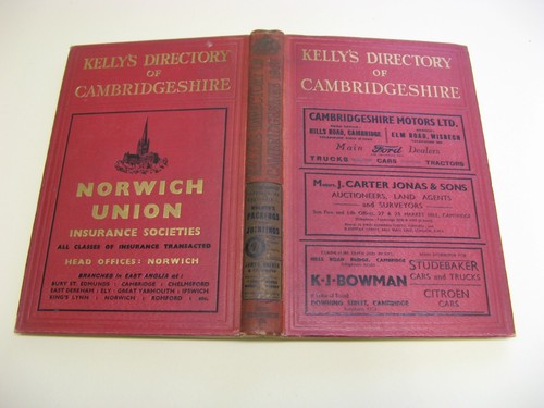Cambridgeshire kellys - cambridgeshire,