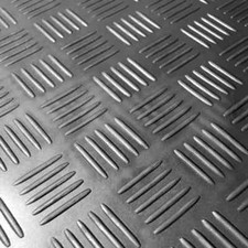5 Bar Checker Patterned Rubber Flooring Matting for Garage Van Car Roll Mat 1m