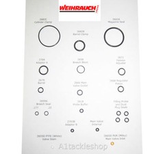 Weihrauch HW100 Spare O Ring Seal Kit