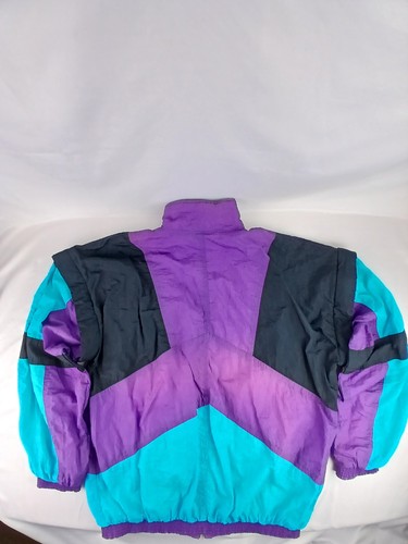 Vintage windbreaker jacket - windbreaker, xl