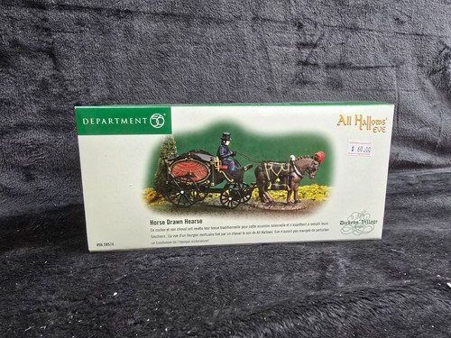 New dept horse drawn hearse - new,