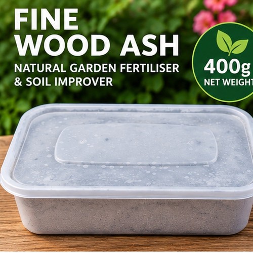 Fine wood ash 400g double - 400g,